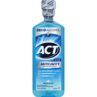 ACT Mouthwash, Anticavity Fluoride, Arctic Blast, 18 Ounce