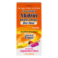 Motrin Infant's Drops, Concentrated, Original Berry Flavor, 1 Ounce