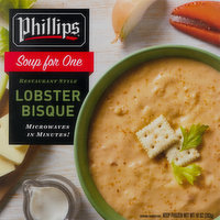 Phillips Lobster Bisque, Restaurant Style, Soup for One, 10 Ounce