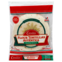 Catallia Tortillas, Flour, Fajita Style, 10 Each