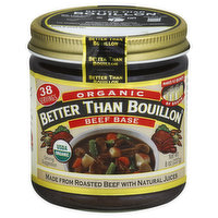 Better Than Bouillon Beef Base, Organic, 8 Ounce