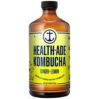 Health-Ade Kombucha, Ginger/Lemon, 16 Fluid ounce