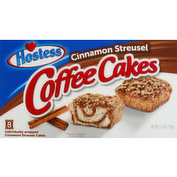 Hostess Coffee Cakes, Cinnamon Streusel, 8 Each