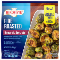 Birds Eye Brussels Sprouts, Fire Roasted, 12 Ounce