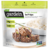 Gardein Vegan Frozen Plant-Based Be'f Tips, 9 Ounce