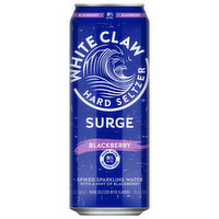 White Claw Hard Seltzer Surge Hard Seltzer, Blackberry, 19.2 Fluid ounce