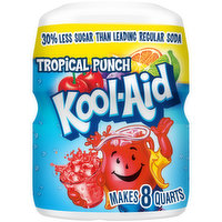 Kool-Aid Sugar-Sweetened Summer Blast Tropical Punch Artificially Flavored Powdered Soft Drink Mix, 19 Ounce