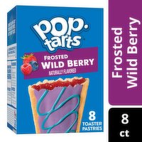 Pop-Tarts Toaster Pastries, Frosted Wild Berry, 13.5 Ounce