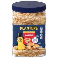 Planters Peanuts, Dry Roasted, Salted, 34.5 Ounce