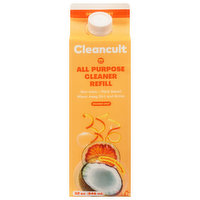 Cleancult All Purpose Cleaner Refill, Orange Zest, 32 Ounce