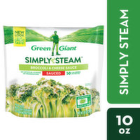 Green Giant Simply Steam Sauced Broccoli & Cheese Sauce, 10 Ounce