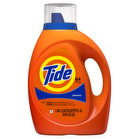 Tide Liquid Laundry Detergent, Original, 64 loads, 84 fl oz, HE Compatible, 84 Fluid ounce