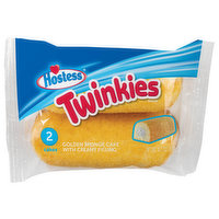 Hostess Twinkies Golden Sponge Cake, 2 Each