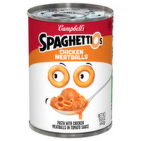 SpaghettiOs Pasta, Chicken Meatballs, 15.6 Ounce