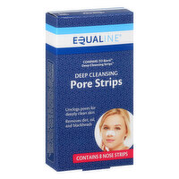 Equaline Pore Strips, Deep Cleansing, 8 Each