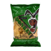 Donkey Chips Unsalted Tortilla Chips, 11 Ounce