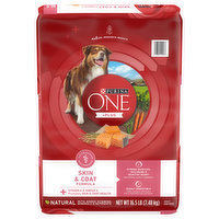 Purina One +Plus Dog Food, Natural, Skin & Coat Formula, Adult, 16.5 Pound