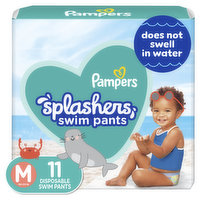 Pampers Splashers Swim Diapers, Size 4, 11 Each