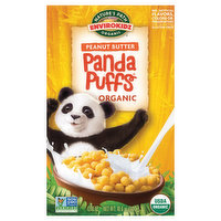 Nature's Path Organic Panda Puffs Cereal, Peanut Butter, Organic, 10.6 Ounce