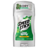 Mennen Speed Stick Irish Spring Antiperspirant Deodorant, 2.7 Ounce