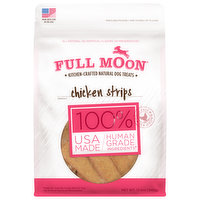 Full Moon Dog Treats, Chicken Strips, 12 Ounce