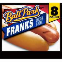 Ball Park Ball Park Classic Hot Dogs, 8 Count