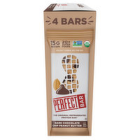 Perfect Bar Protein Bar, Dark Chocolate Chip Peanut Butter, 4 Each