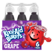 Kool-Aid Bursts Grape Artificially Flavored Soft Drink, 6 Each