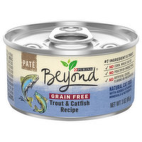 Beyond Cat food, Grain Free, Trout & Catfish Recipe, Pate