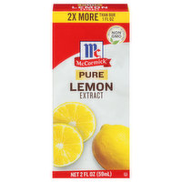 McCormick Lemon Extract, Pure, 2 Fluid ounce