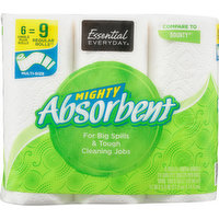 PC Green 6 Strong & Absorbent Regular Paper Towel Rolls - 6 ea