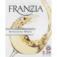 Franzia Franzia Wine Refreshing White, 5 Litre
