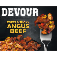 Devour Sweet & Smoky Angus Beef with Southwest Style Corn Potato Hash Frozen Meal, 10 Ounce