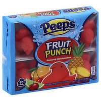 Peeps Flavored Marshmallow, Fruit Punch, Chicks, 10 Each