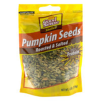 Good Sense Pumpkin Seeds, Roasted & Salted, Shelled, 6 Ounce