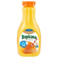 Tropicana Orange Juice, Grovestand Lots of Pulp, Pure Premium, 52 Fluid ounce