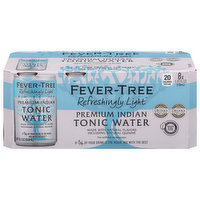 Fever-Tree Refreshingly Light Tonic Water, Indian, Premium, 8 Each