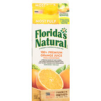Florida's Natural Orange Juice, Most Pulp, 52 Ounce