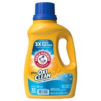 Arm & Hammer Oxiclean Detergent, Stain Fighters, Fresh Scent, 45.5 Fluid ounce