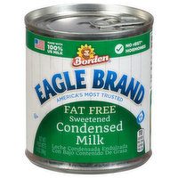 Eagle Brand Condensed Milk, Fat Free, Sweetened, 14 Ounce