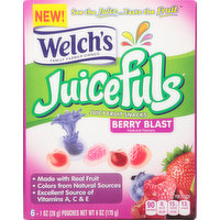 Welch's Juicy Fruit Snacks, Berry Blast, 6 Pack, 6 Each