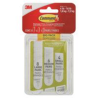 Command Strips, Picture Hanging, Big Pack, 1 Each