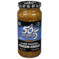 505 Southwestern Green Chile, Flame Roasted, Medium, 16 Ounce