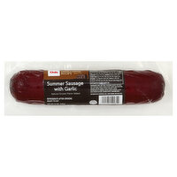 Cub Summer Sausage, with Garlic, Smokehouse Recipe, 12 Ounce