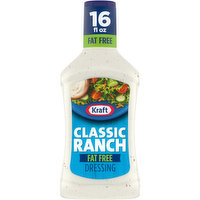 Kraft Classic Ranch Fat Free Salad Dressing, 16 Fluid ounce