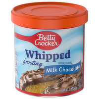 Betty Crocker Whipped Frosting, Milk Chocolate, 12 Ounce