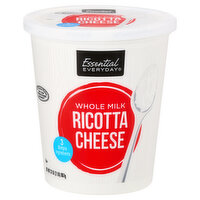 Essential Everyday Ricotta Cheese, Whole Milk, 32 Ounce