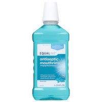 Equaline Mouthrinse, Antiseptic, Blue Mint, 33.8 Fluid ounce