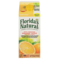 Florida's Natural Orange Juice, Most Pulp, 52 Ounce