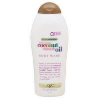 Ogx Body Wash, Extra Creamy + Coconut Miracle Oil, Ultra Moisture, 19.5 Fluid ounce
